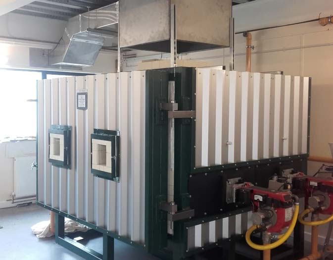 Newly manufactured kiln